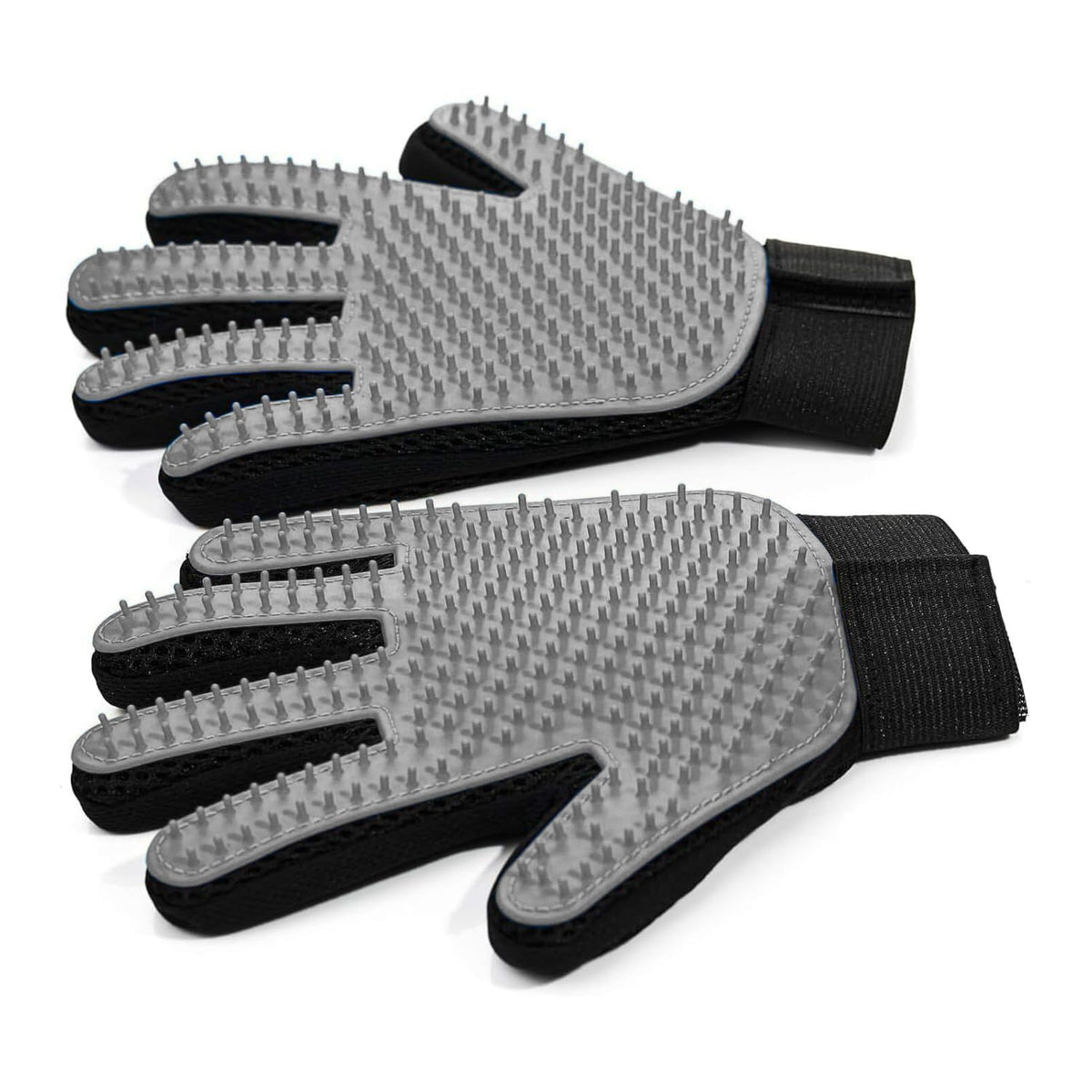 NVNAN 5-Piece Dog Grooming Brush Set with Grooming Gloves