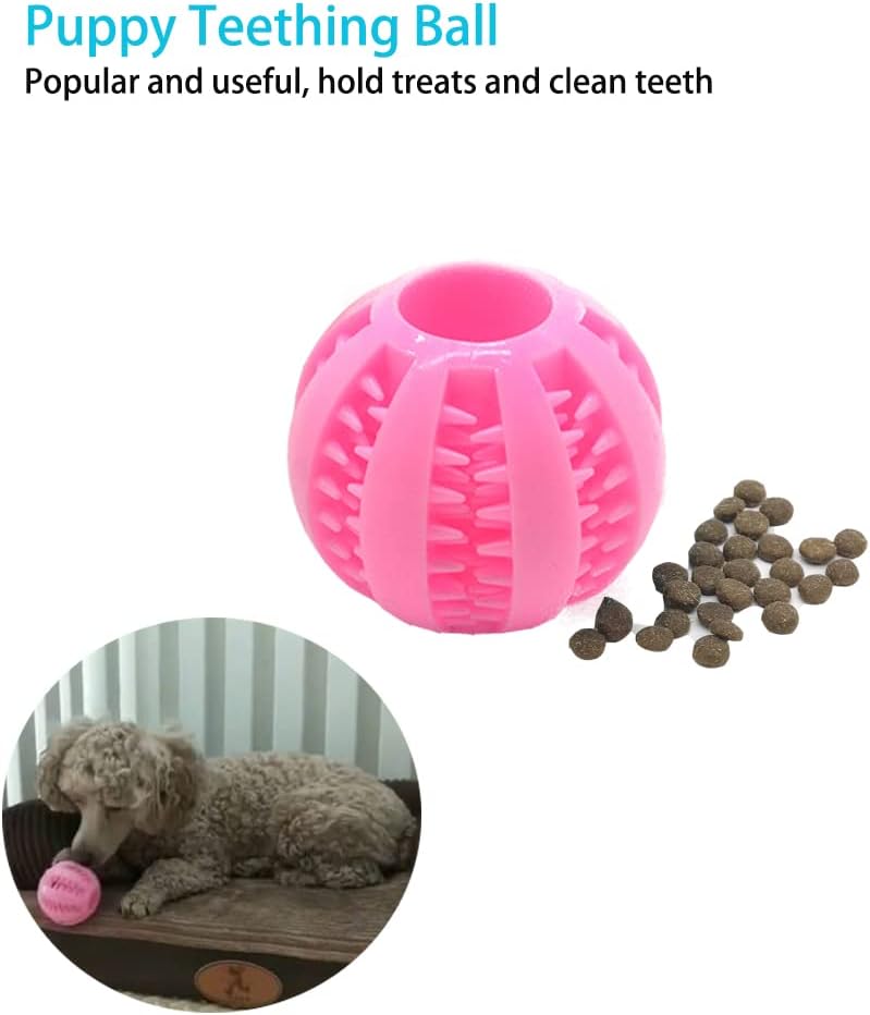 Volacopets Large Goose Puppy Toys, Dog chew Toys Squeaky Crinkle Duck for Small Medium Dog Breeds, Puppy Toys for Small Dogs, Puppy chew Teething Toys, Pink, 4 Pack