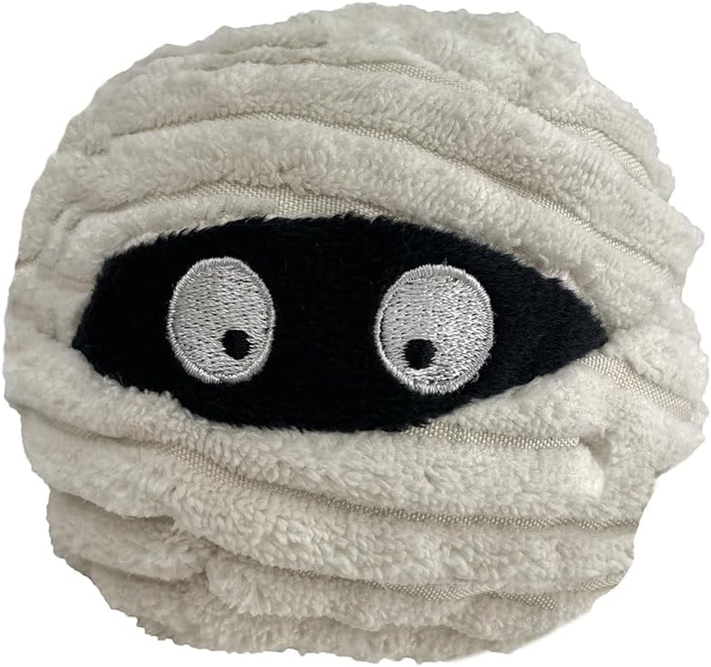 Pet Lou Batmmy EZ Squeaky Ball, Set of 2, 4-inch Width