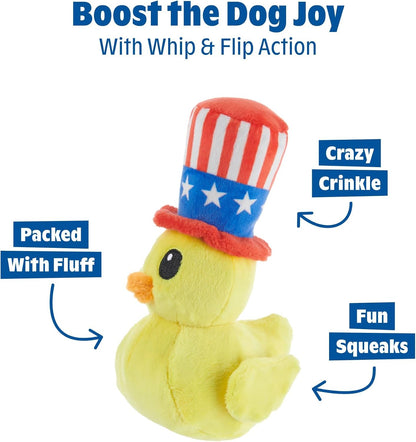 BarkBox Uncle Duck Dog Toy - Toy for Small to Medium Dogs