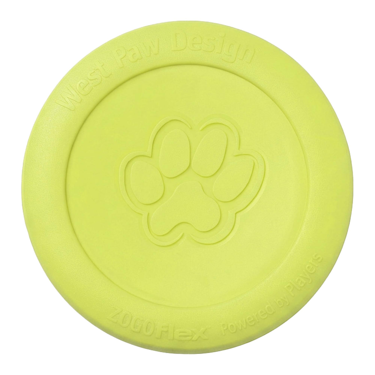 WEST PAW Zisc High-Flying Disc Dog Toy, Large - Tangerine