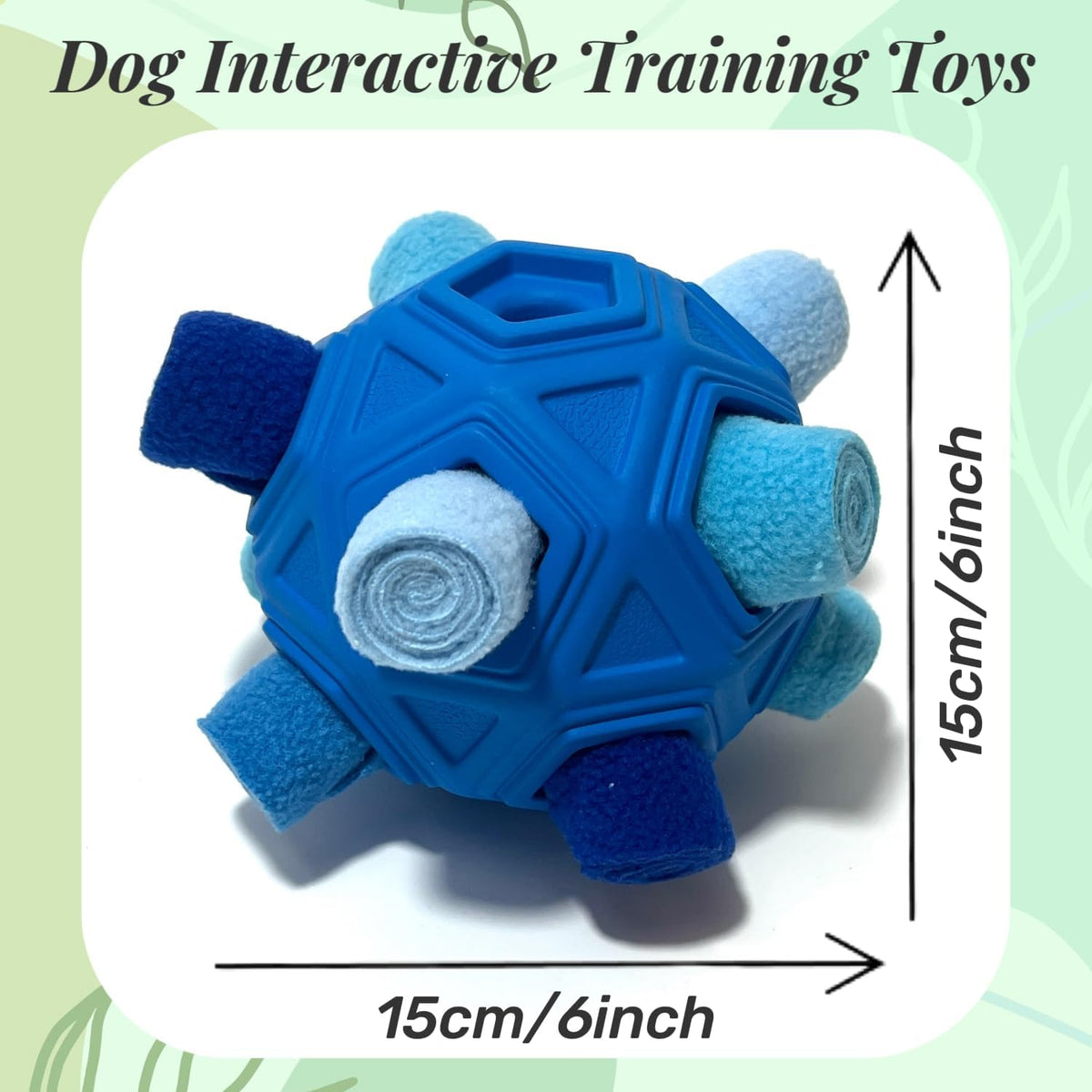 Interactive Snuffle Ball for Dog Toys Unbreakable Upgrade Ball Toy