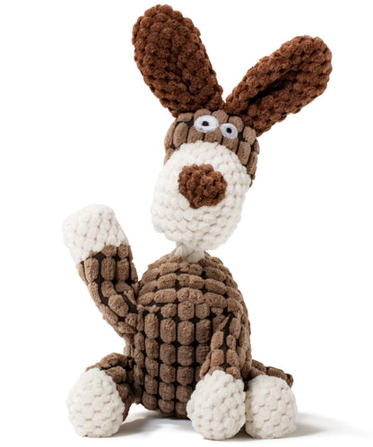 Squeaky Plush Dog Toys 3 Pack Set, Stuffed Animal Chew Toys for Small Dogs