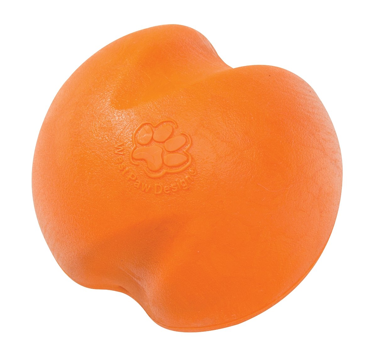 WEST PAW Zogoflex Jive Ball Dog Chew Toy – Bouncing Toys for Dogs, Fetch, Catch, Chewing, Play – Floatable, Recyclable Balls – Latex-Free, Non-Toxic, Dishwasher Safe Dog Toy, Small 2.5", Aqua Blue
