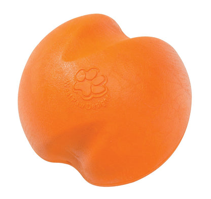 WEST PAW Zogoflex Jive Ball Dog Chew Toy – Bouncing Toys for Dogs, Fetch, Catch, Chewing, Play – Floatable, Recyclable Balls – Latex-Free, Non-Toxic, Dishwasher Safe Dog Toy, Small 2.5", Aqua Blue