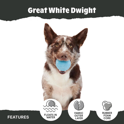 BarkBox Great White Dwight Dog Toy - Large Dogs