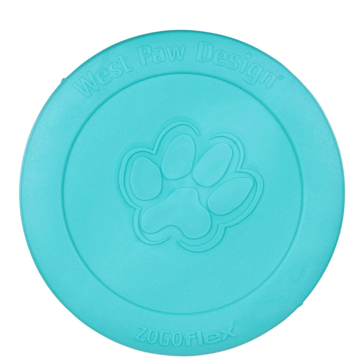 WEST PAW Zisc High-Flying Disc Dog Toy, Large - Tangerine