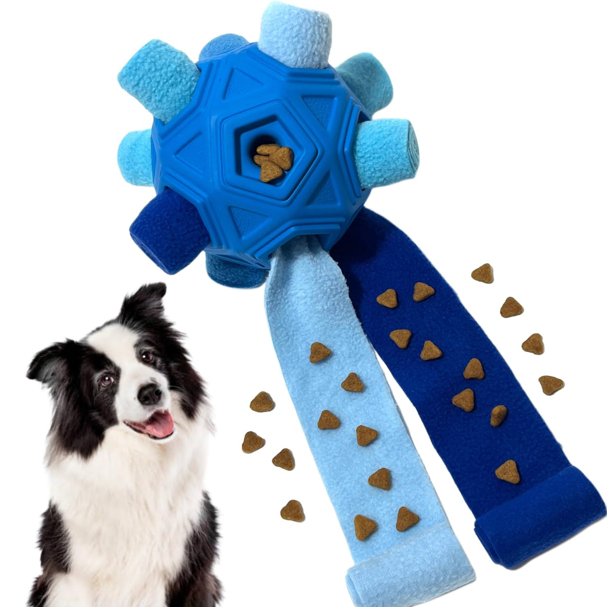 Interactive Snuffle Ball for Dog Toys Unbreakable Upgrade Ball Toy