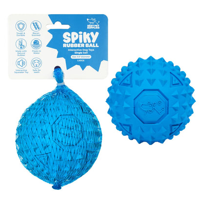 Best Pet Supplies Squeaky Dog Toys with Soft Durable Fabric for Small, Medium and Large Pets Interactive Toy for Indoor Play, Supports Active Biting and Play - Fuchsia, Green, Large