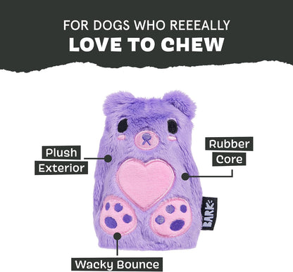 BarkBox Bear Hugger Dog Toy - 2-in-1 - Toy for Small Dogs