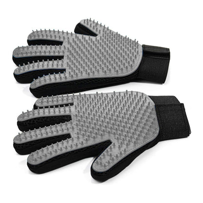 NVNAN Cat & Dog Grooming Glove and Curry Brush Set