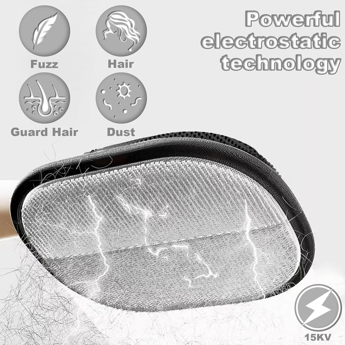 Cat Grooming Gloves for Shedding, Pet Hair Removal Mitt