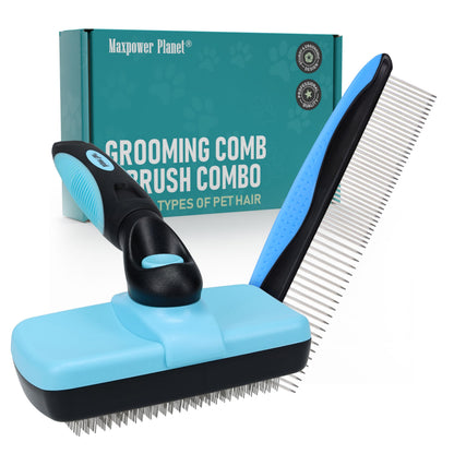 Maxpower Planet Pet Grooming Rake and Dematting Comb, Pet Pro