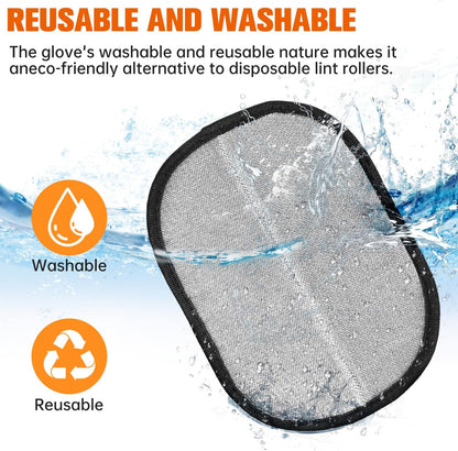 Pet Grooming Glove for Dogs and Cats, Pet Hair Remover Glove Deshedding Brush Mitt, Gentle Massage Grooming Tool, Easy to Clean, Works on Long and Short Hair Pets for Shedding Fur Removal