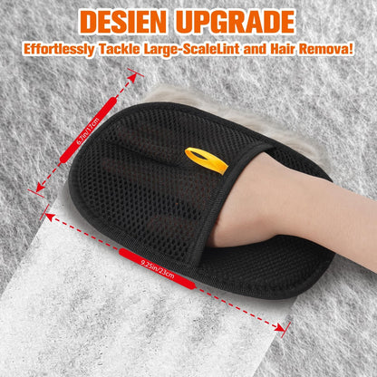 Pet Grooming Glove for Dogs and Cats, Pet Hair Remover Glove Deshedding Brush Mitt, Gentle Massage Grooming Tool, Easy to Clean, Works on Long and Short Hair Pets for Shedding Fur Removal