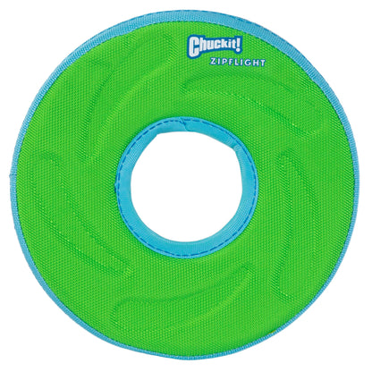 Chuckit! EcoFetch Flyer Rubber Dog Toy, Medium (8 Inch Diameter) Pack of 1, for Breeds 20-60 lbs
